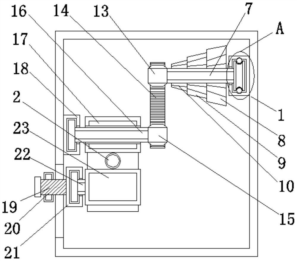 Paying-off device for high-voltage power transmission line