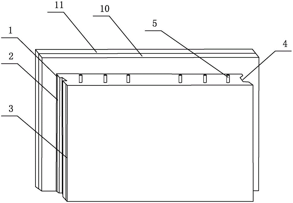 High-strength biomass fiber insulation composite lightweight exterior wallboard and manufacture method thereof