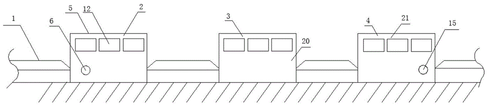 A chicken cage cleaning and disinfection system