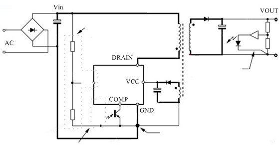 Switching power supply and electronic equipment