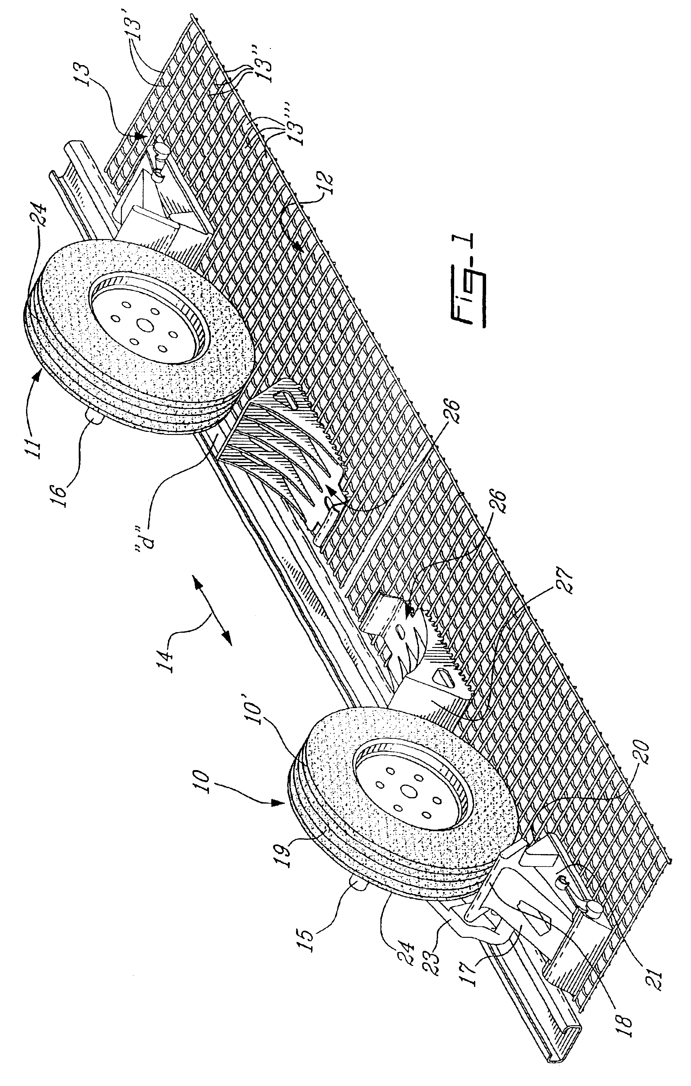 Method and system for restraining road vehicle on a transport vehicle