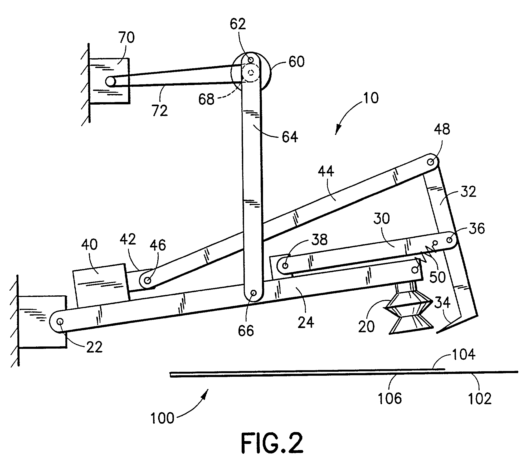 Method and device for maintaining the opening position of an envelope