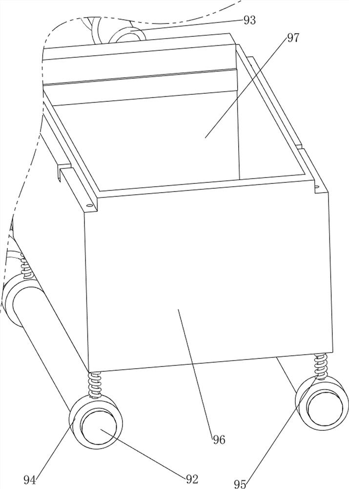 Household garbage treatment device for environmental protection