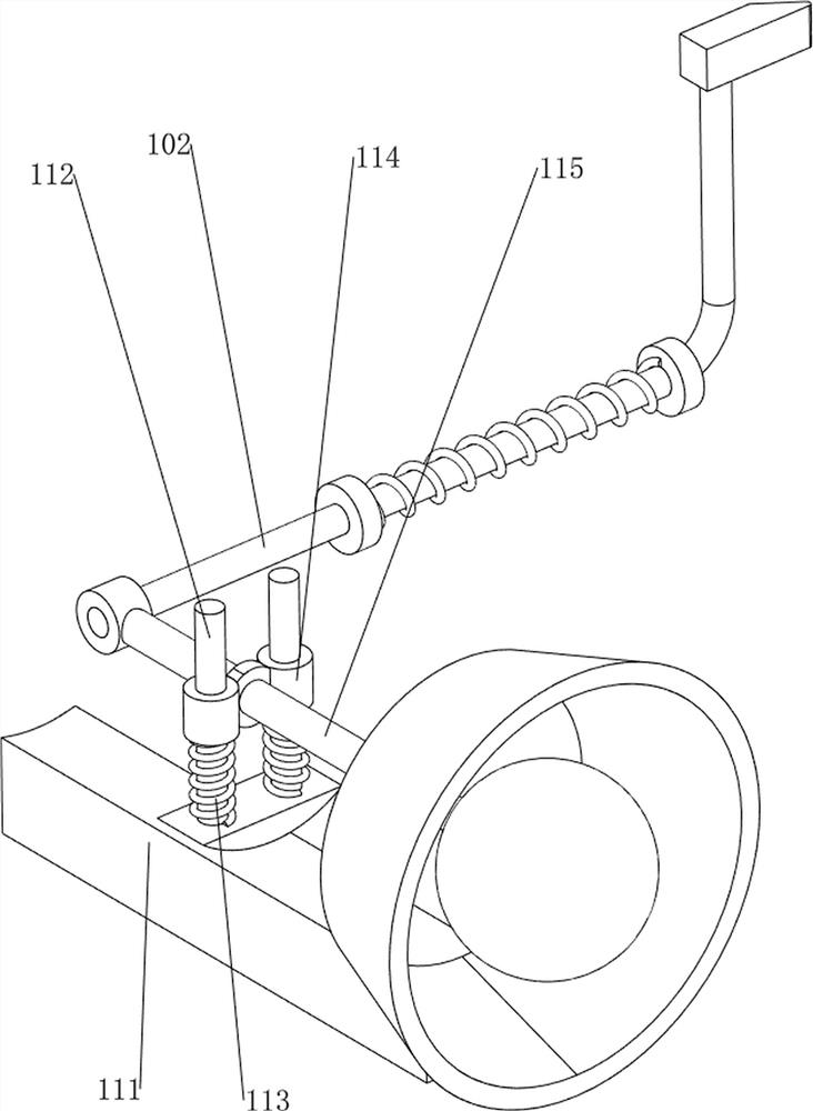 Household garbage treatment device for environmental protection