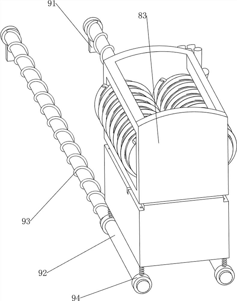 Household garbage treatment device for environmental protection