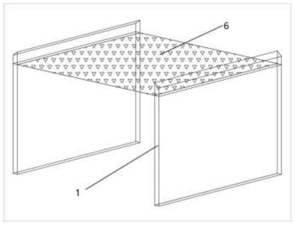 Test plot for separately monitoring field slope surface runoff and layered interflow