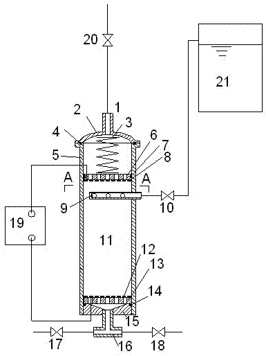 Membraneless electrodeionization method and system thereof, capable of directly exhausting oxygen gas and hydrogen gas outwards are