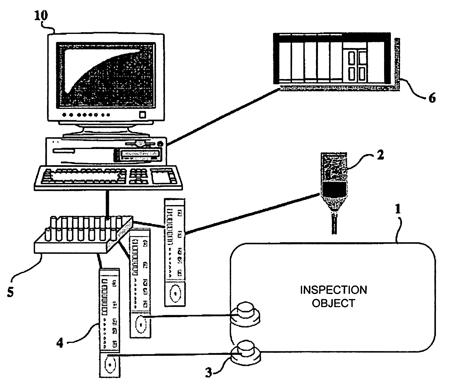Inspection method, inspection apparatus, and facility diagnosis unit