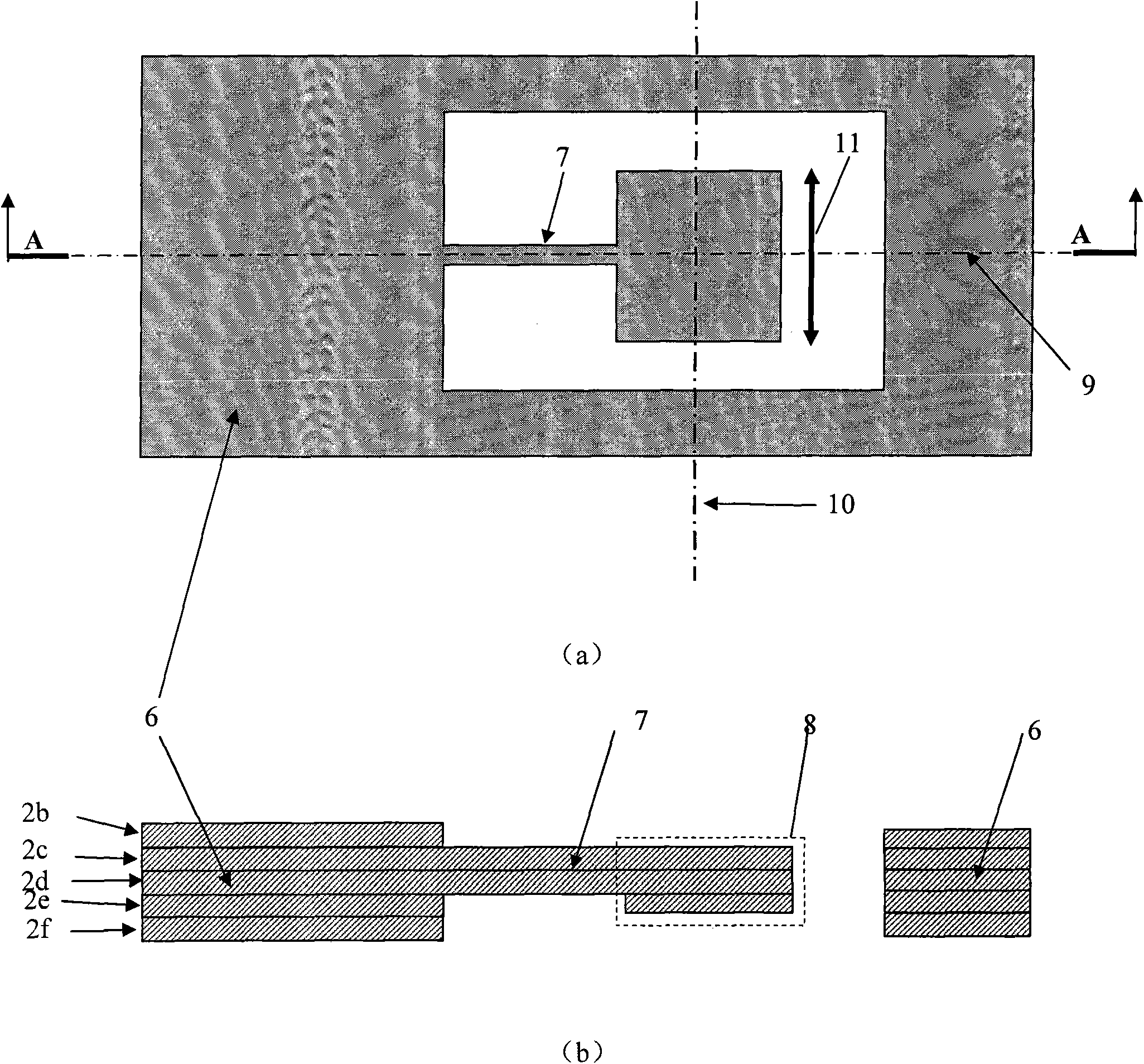Micro-accelerometer and preparation method thereof