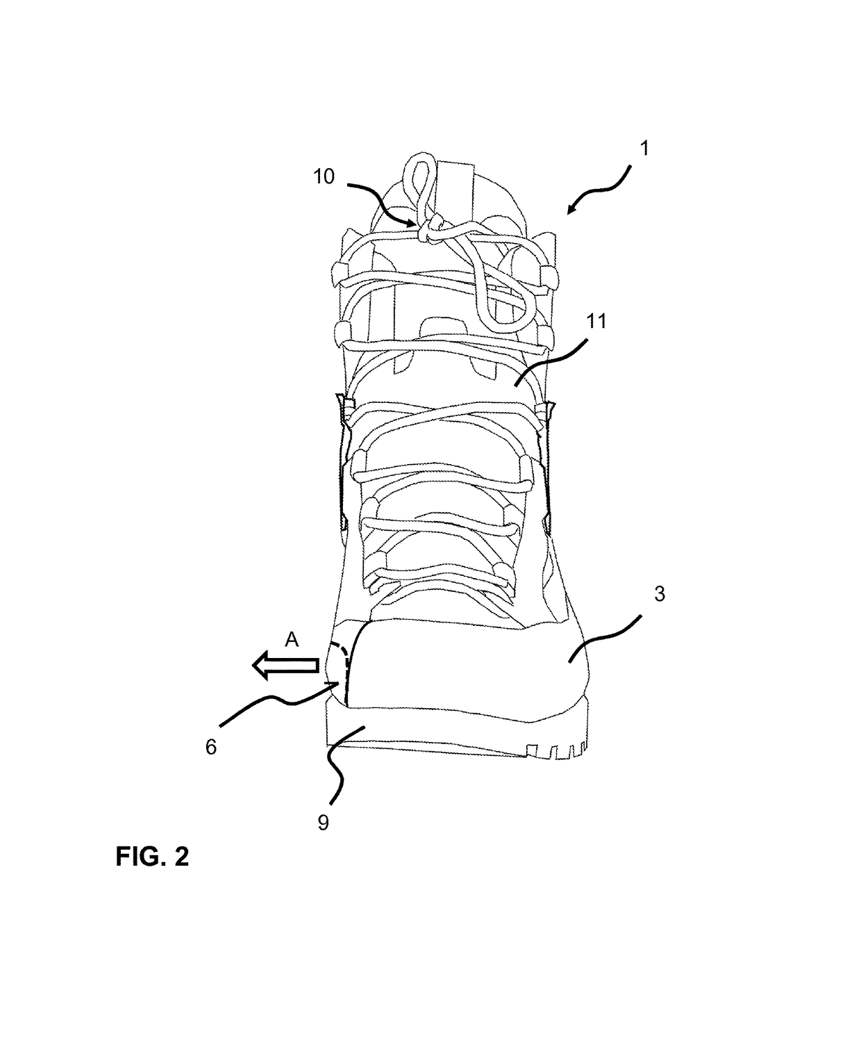 Hallux alpine boot