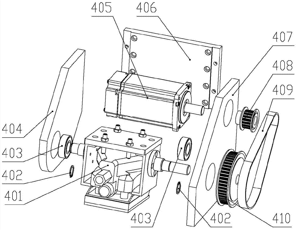 Five-axis automation device for CNC grinding and polishing of mobile phone shells