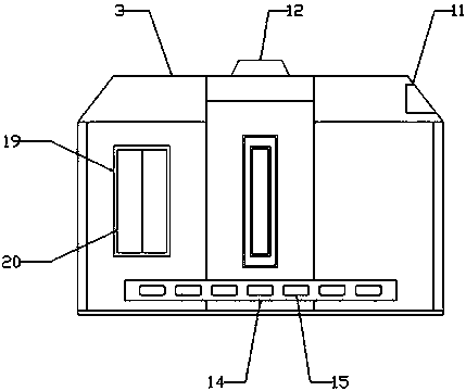 Automatic ticket checker for rail traffic