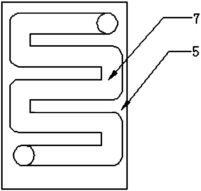 Cooling device for elasticizer