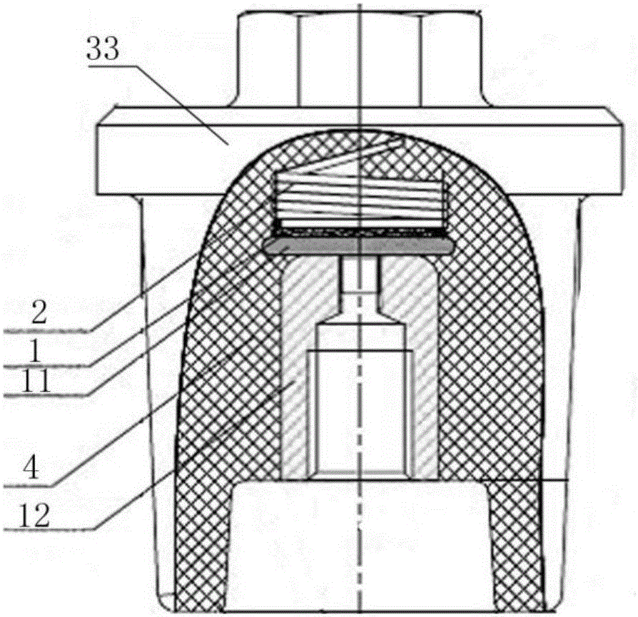 Wireless passive real-time temperature measuring sensing apparatus, system, and method for cable joint