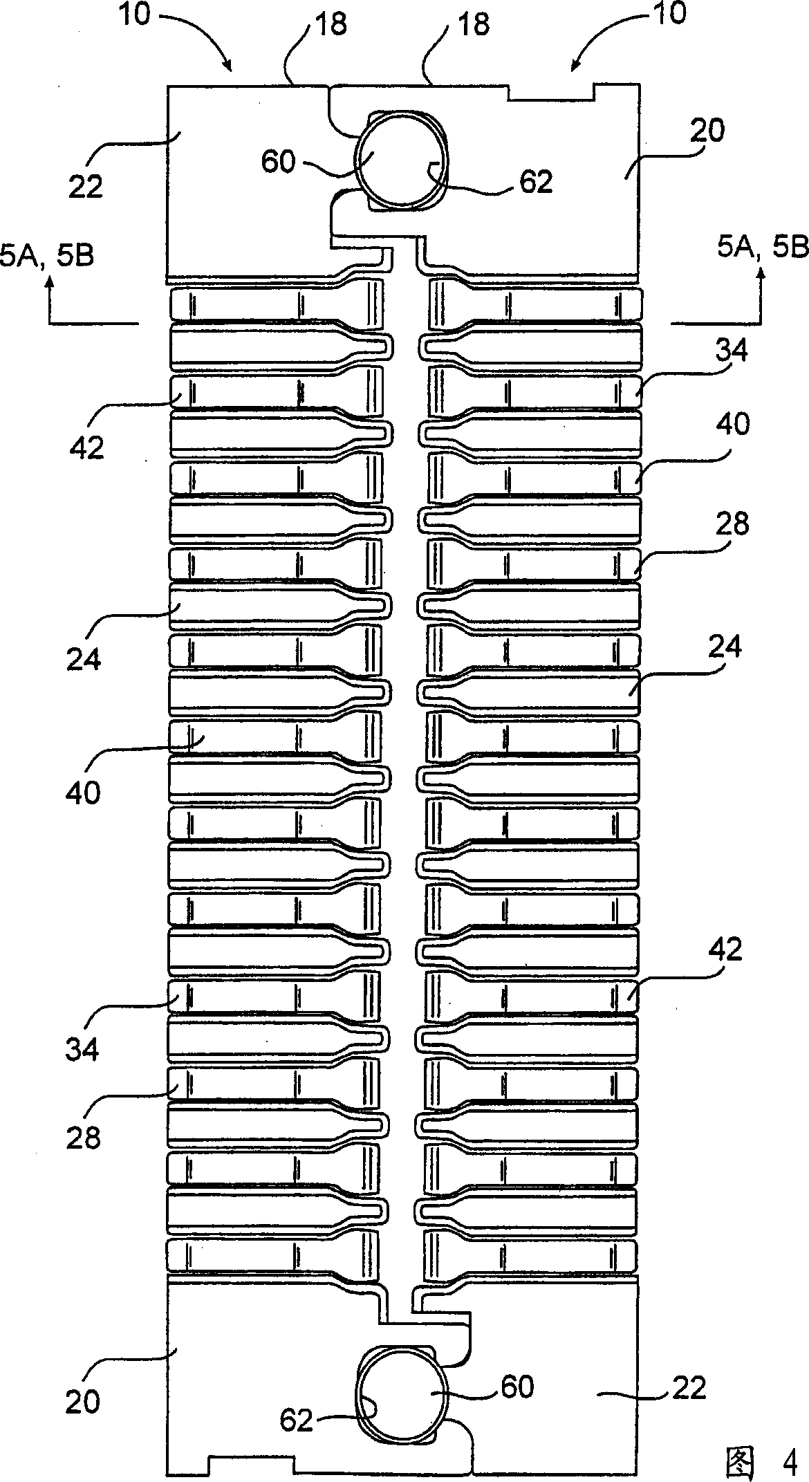 Low profile electrical connector