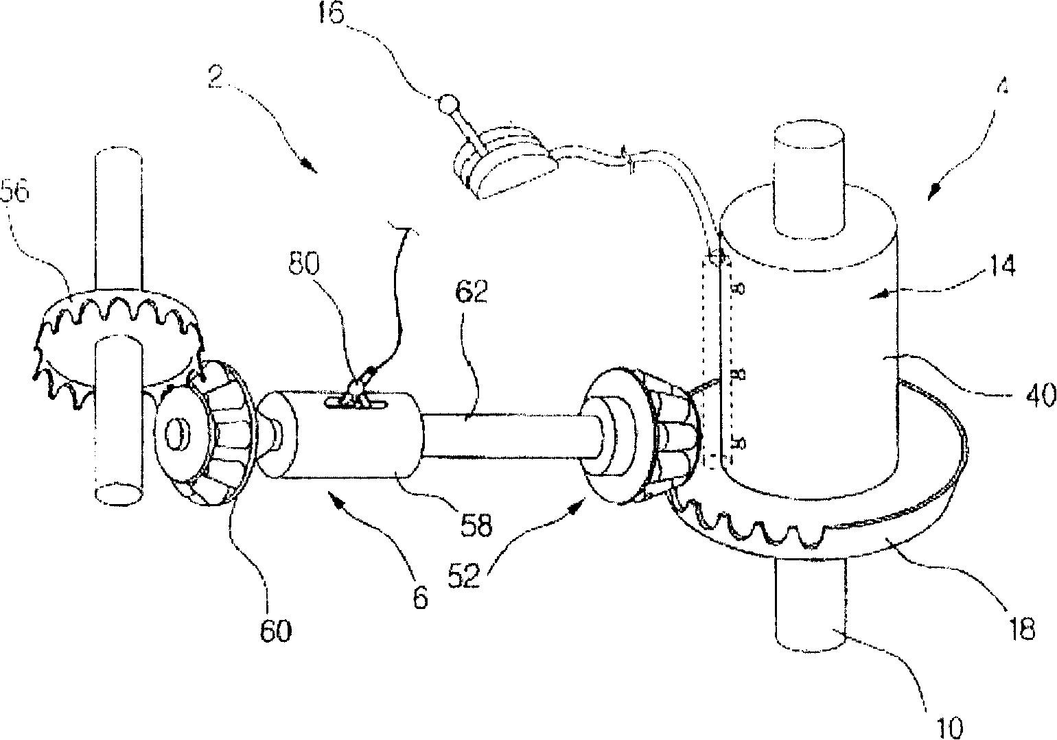 A device for forming tooth form of sprocket gear for power transmission apparatus of cahinless bicycle