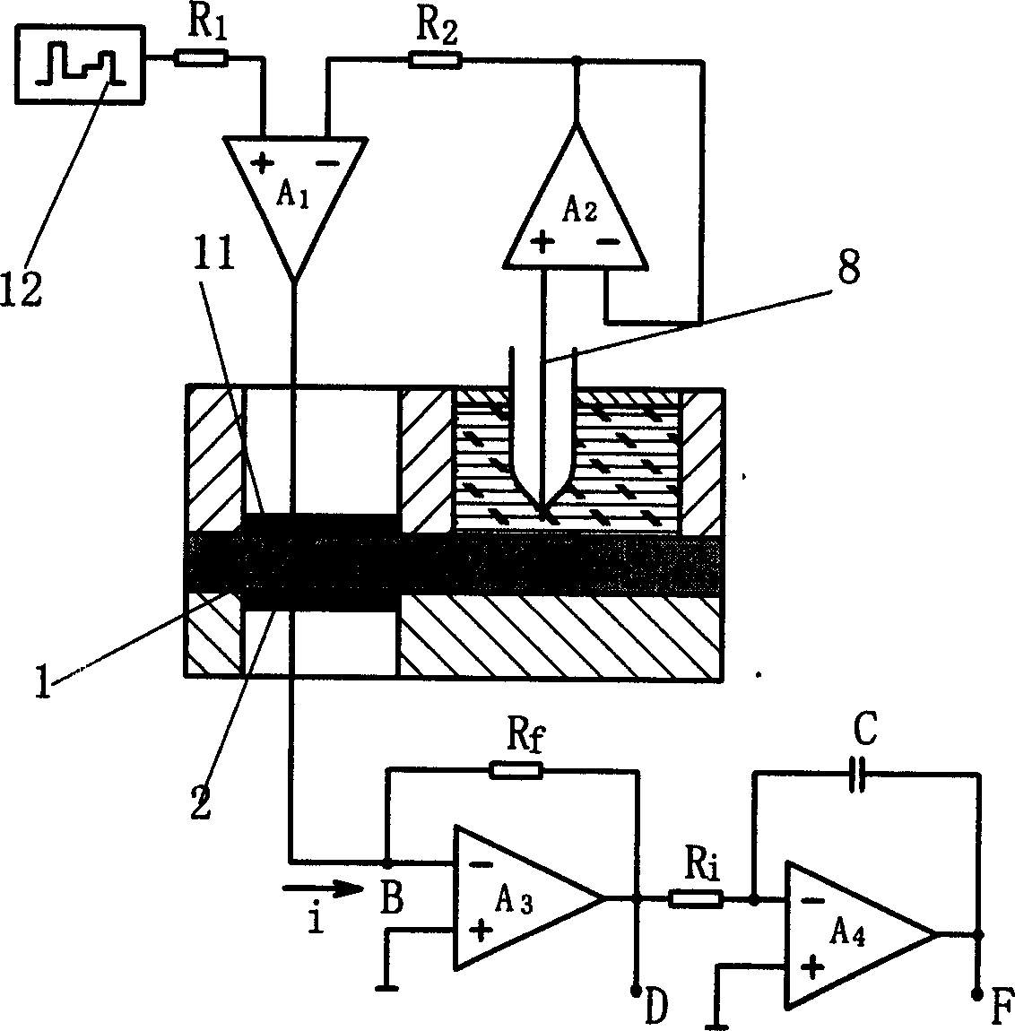 Electrochemical sensor with solid polymer electrolyte and gas detection method using the same