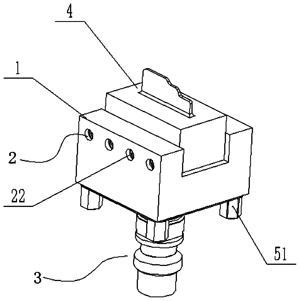 Electric discharge machining jig and method