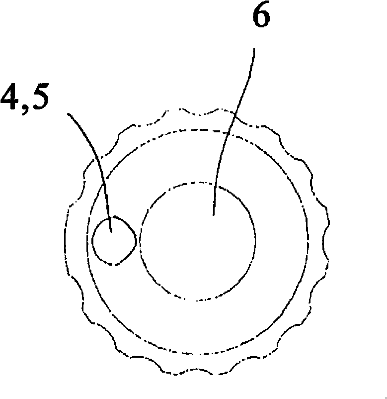 Probe for insertion in the anal canal