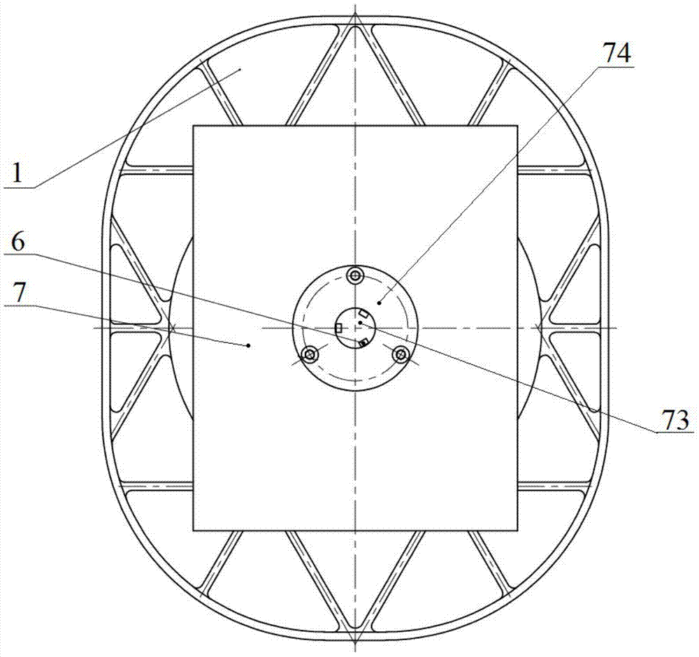 Method for gluing two seams of spatial reflector