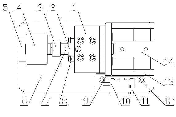 Precise nanoindentation test device