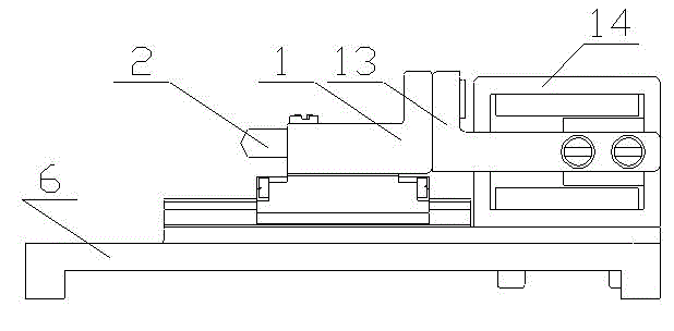 Precise nanoindentation test device