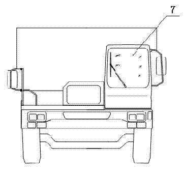 Large-carrying capacity off-highway dump truck