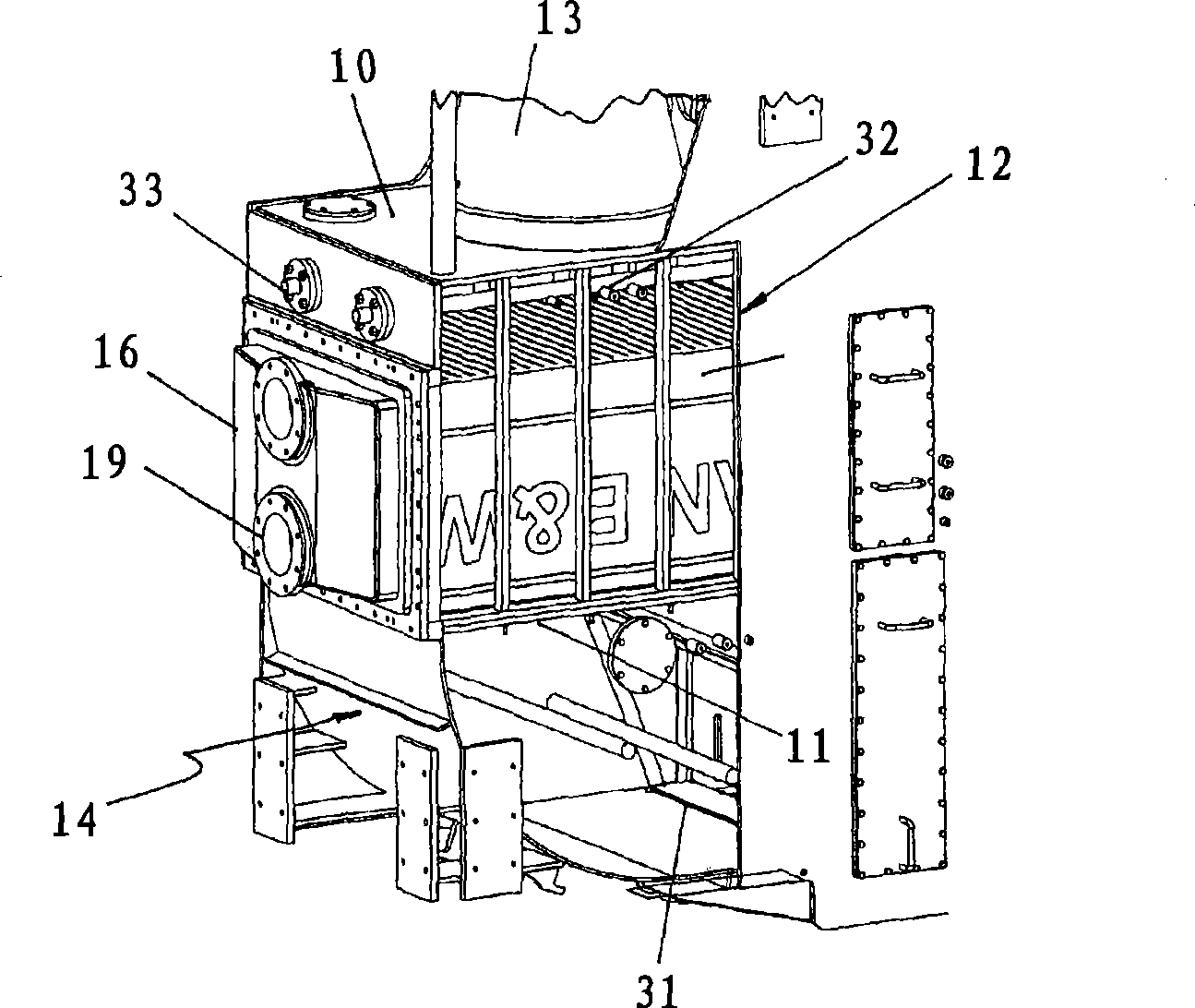 Method for cleaning air cooler as well as device for carrying out the method, and air cooler equipped for the same