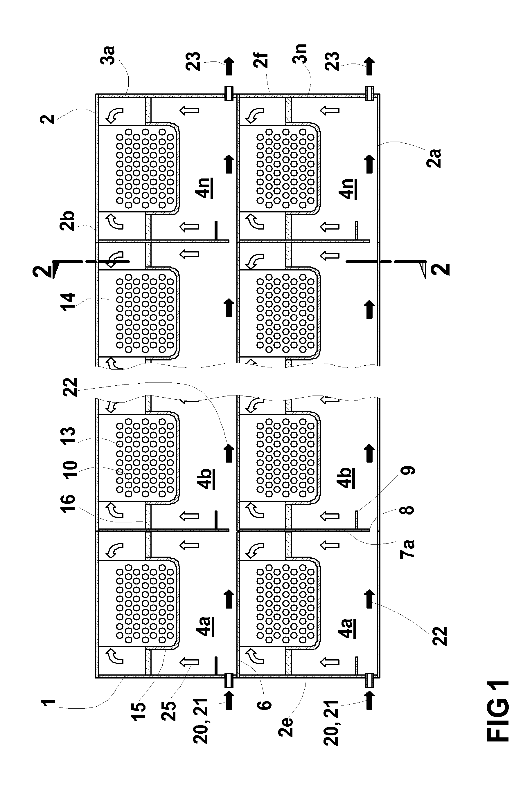 Multi-stage flash evaporator