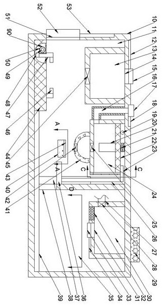 Device for detecting cleaning effect of automobile interior decoration detergent