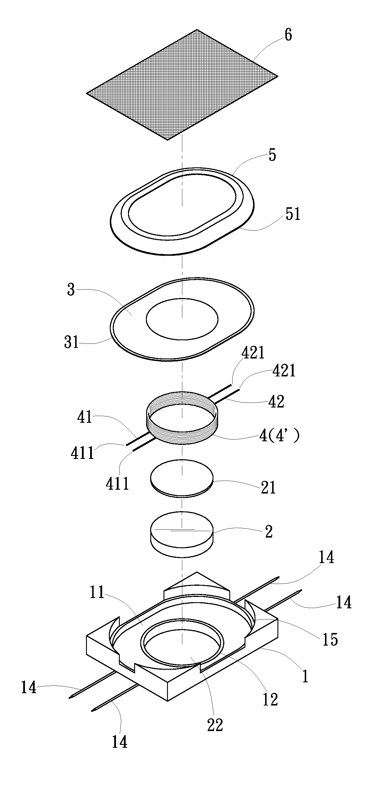 Dual voice coil speaker for mobile electronic device