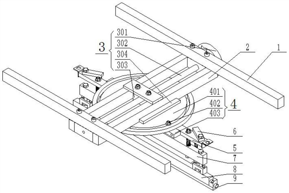 Efficient triangular bag making device