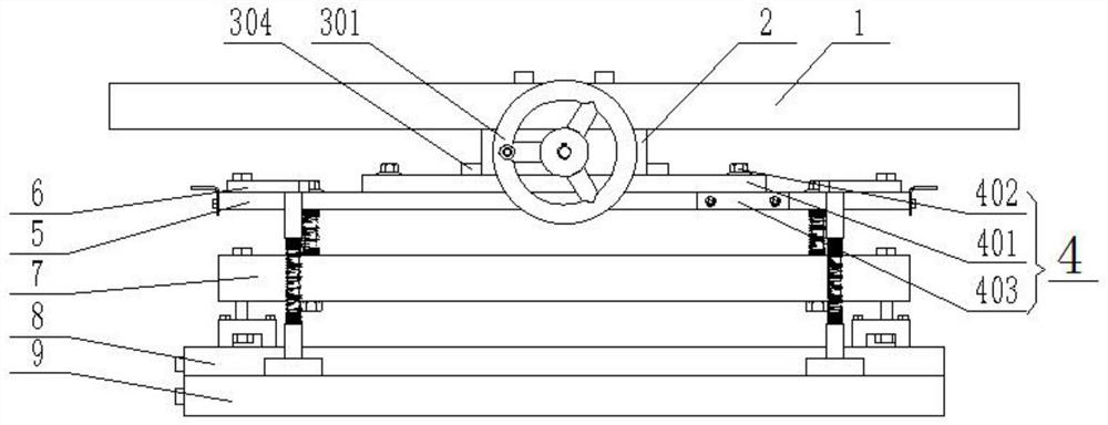 Efficient triangular bag making device