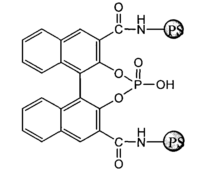 Immobilized chiral phosphoric acid catalyst and preparation method thereof