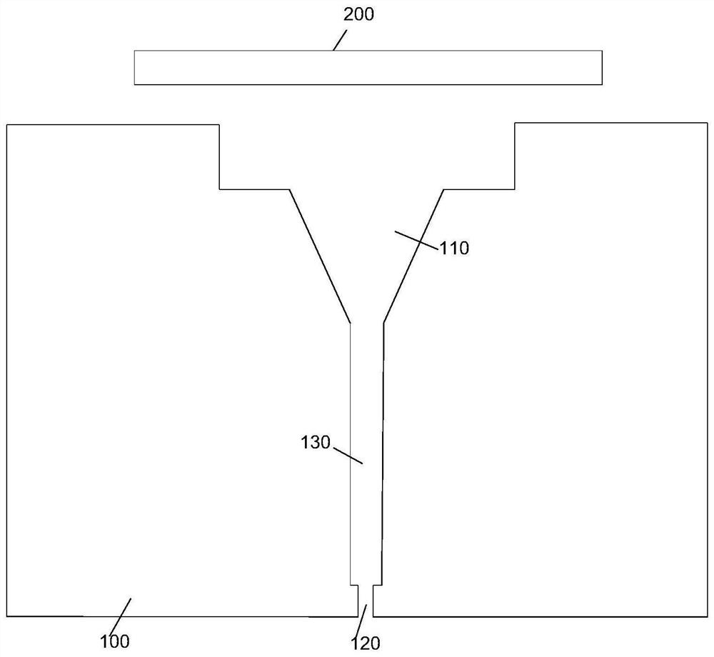 Two-component spinneret plate