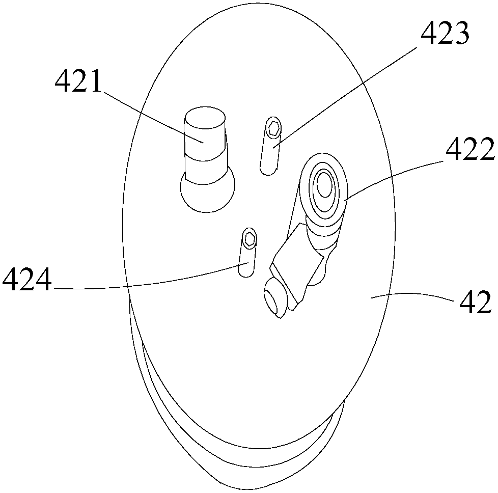 Device and method for testing in-situ gas chromatography generated inside lithium ion battery