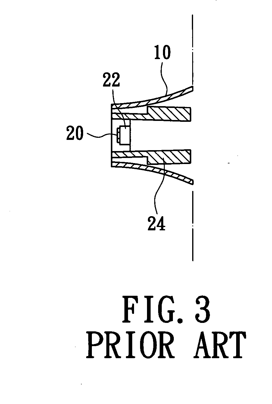 Probe structure for an ear thermometer