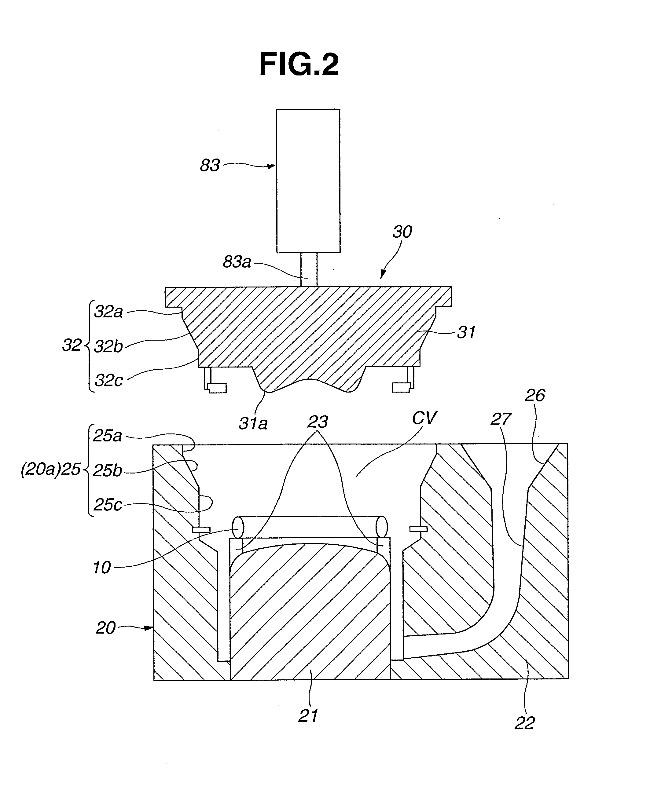 Apparatus and Method for Producing Piston for Internal Combustion Engine