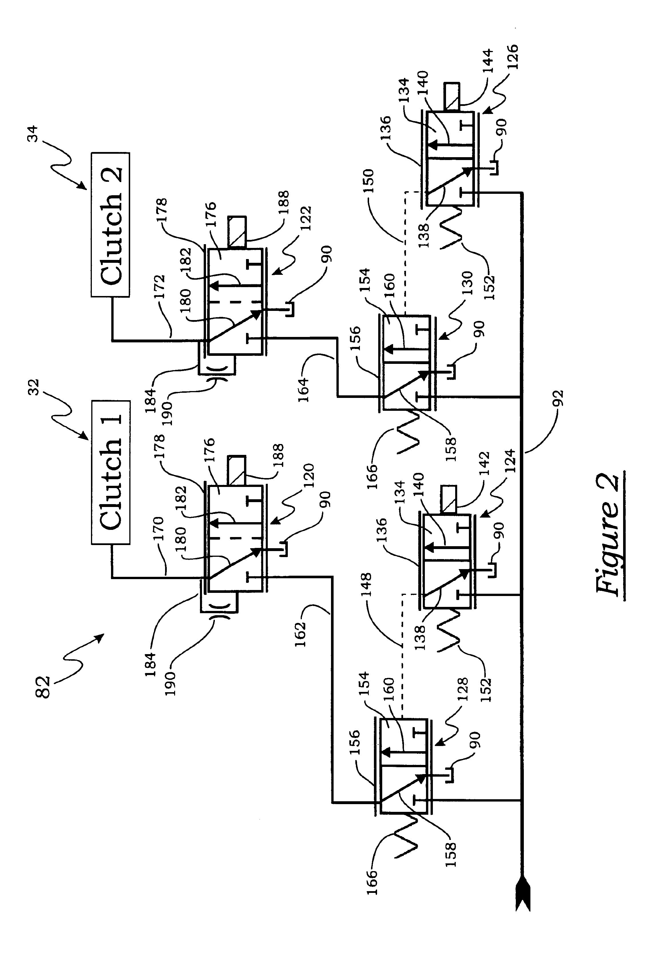 Method of controlling a dual clutch transmission
