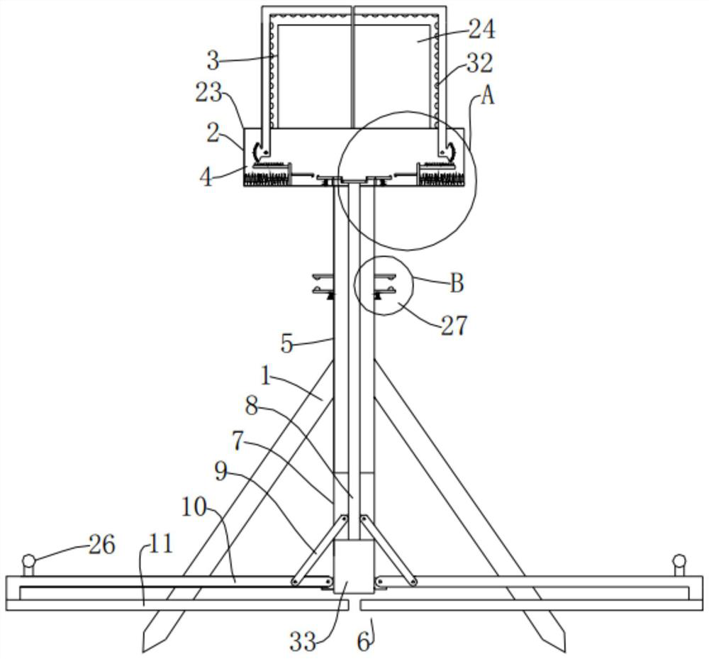 Building construction surveying and mapping instrument protection device