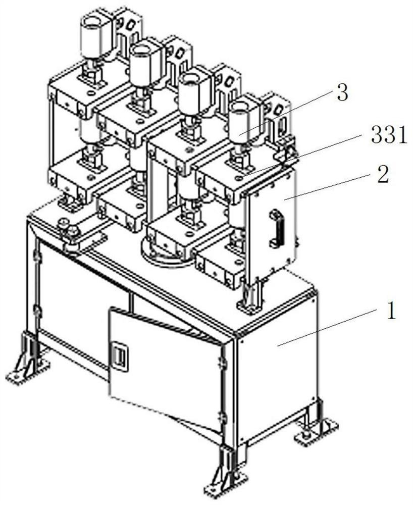 Automatic marking head replacing system for robot