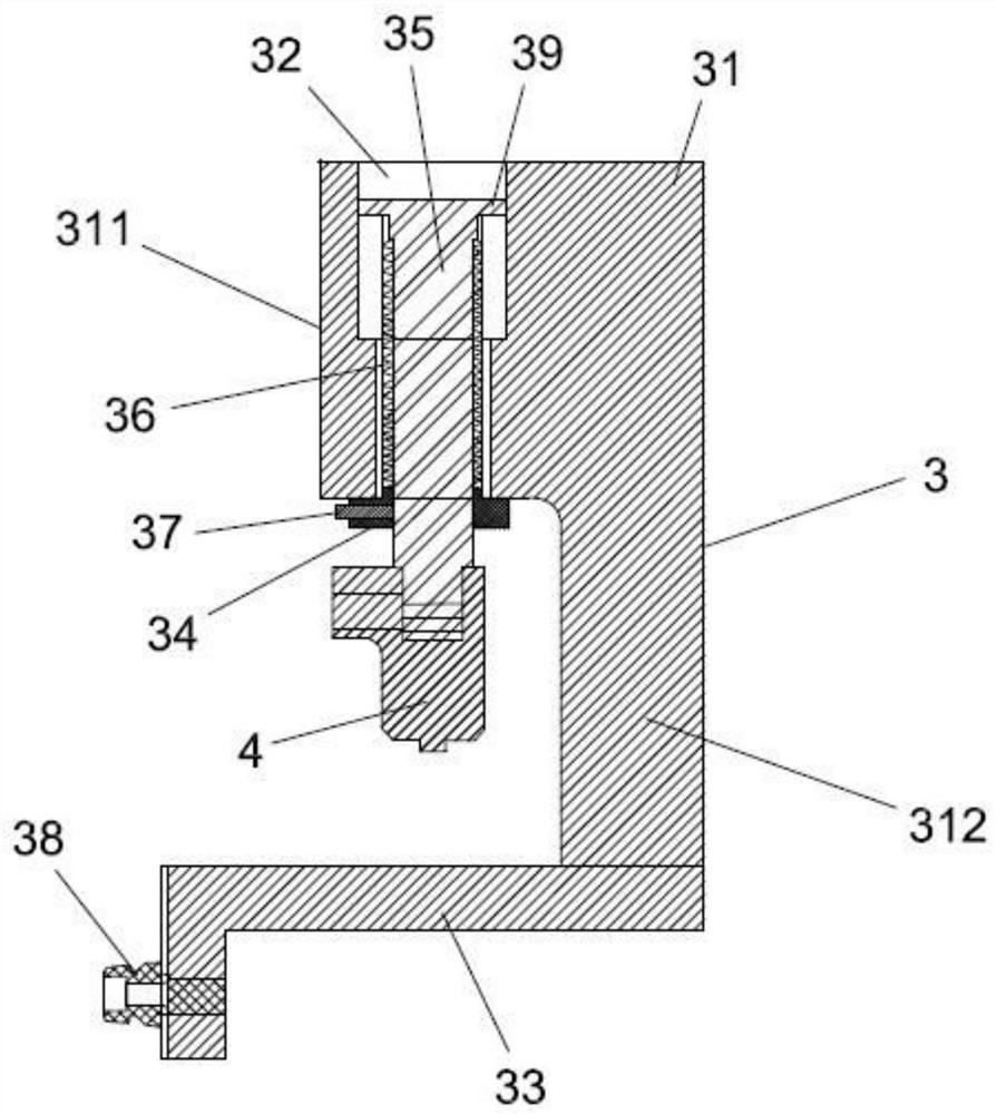 Automatic marking head replacing system for robot