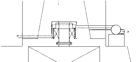 An external independent air-cooling device and cooling operation method for bearings in thermal environment conditions