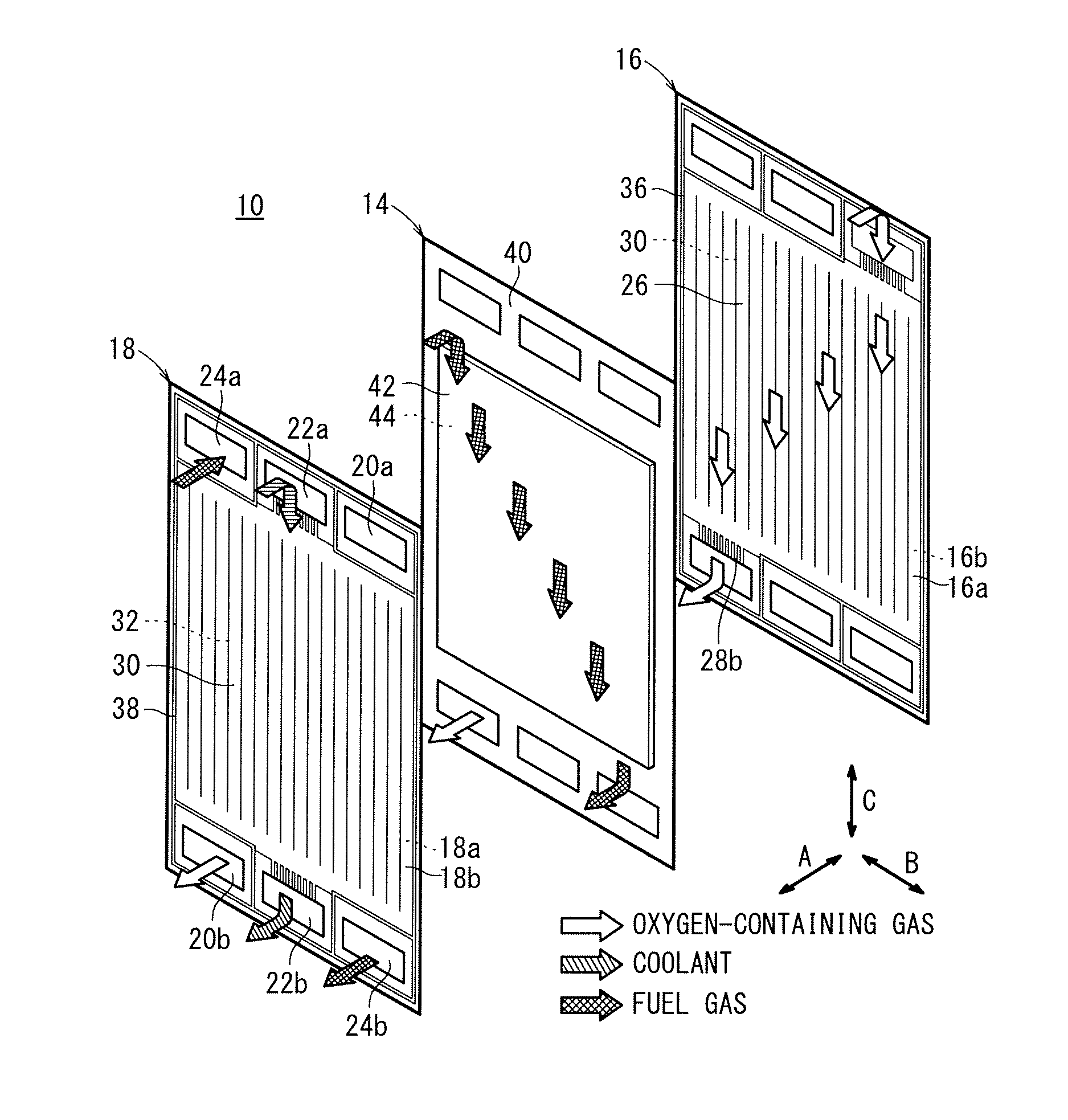 Fuel cell metal separator and noble metal coating method therefor