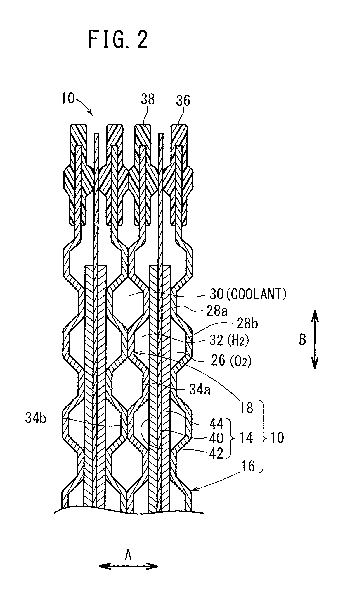 Fuel cell metal separator and noble metal coating method therefor