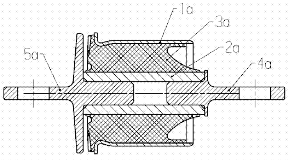 Torsion beam lining component and manufacturing and mounting method thereof