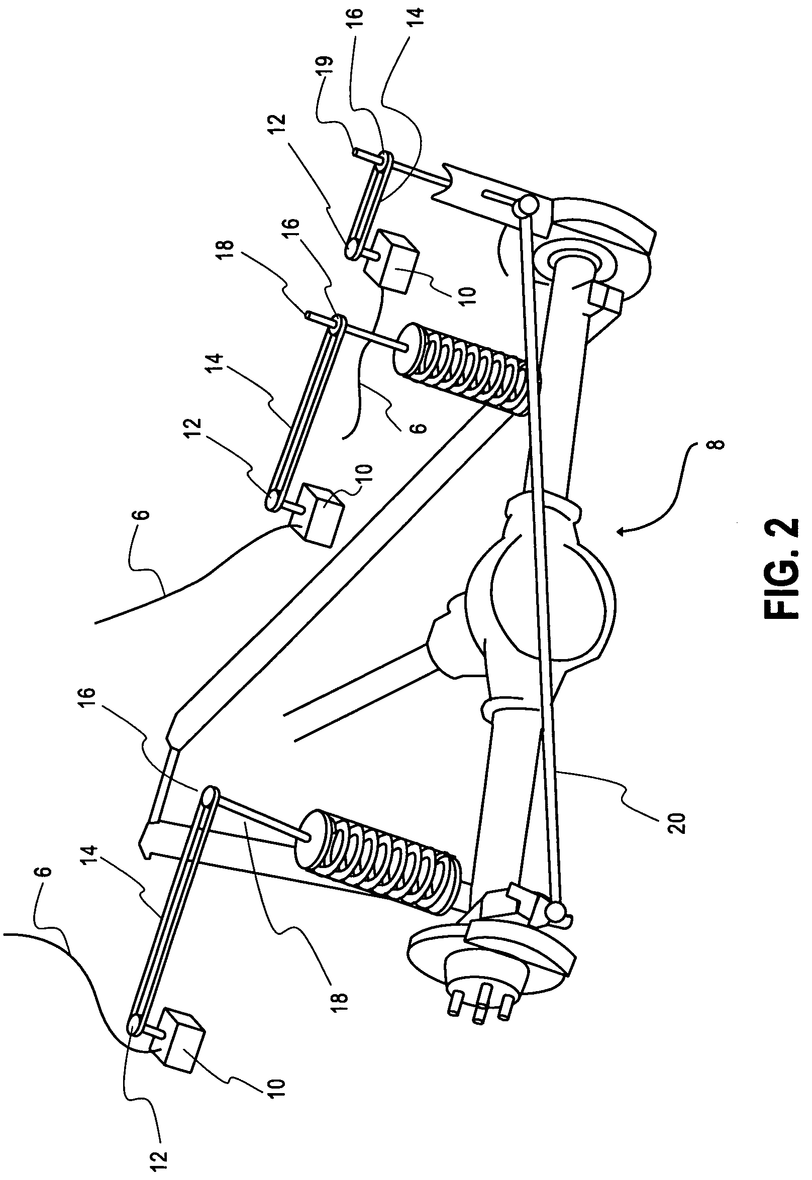 Driver controlled wedge and track bar adjustors