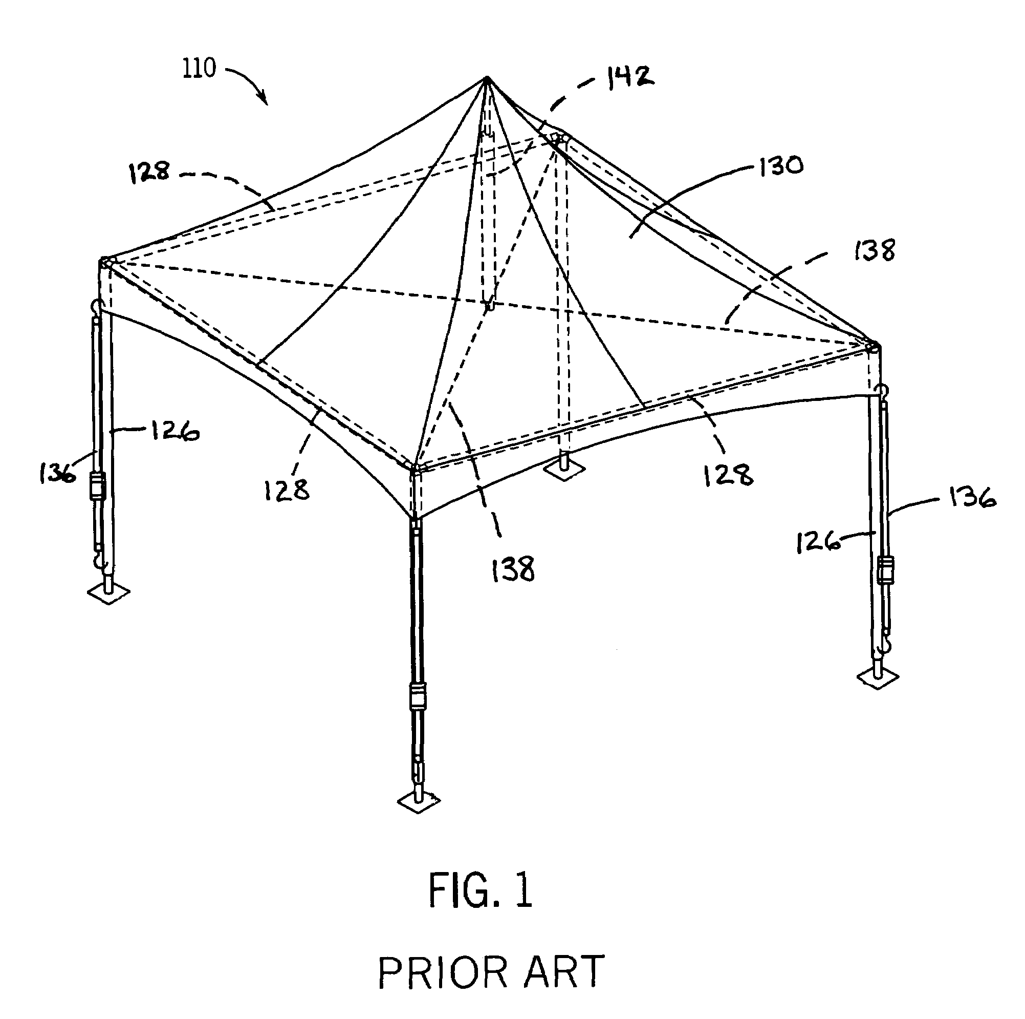 Canopy tension adjuster