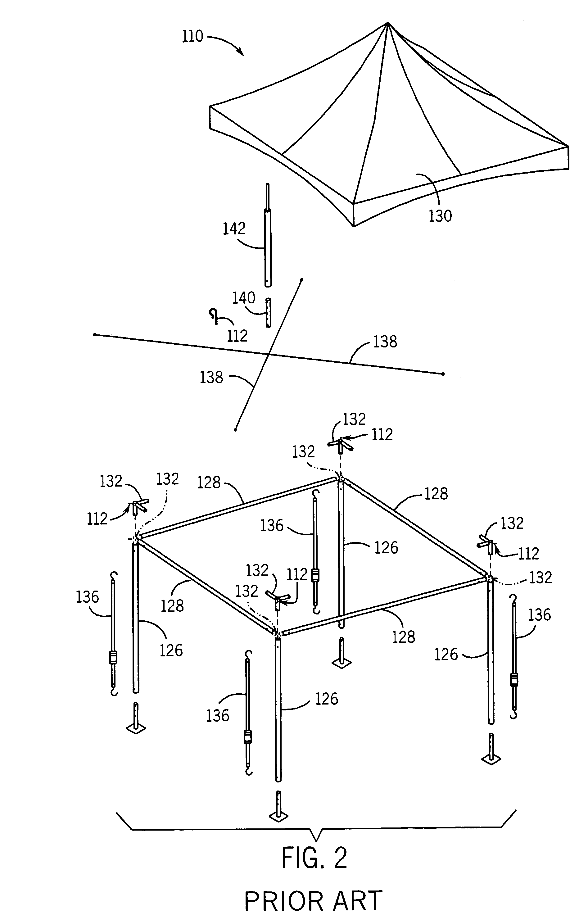 Canopy tension adjuster