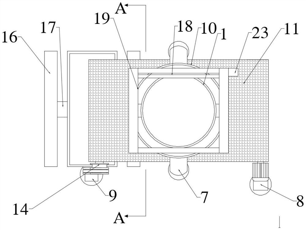 Automatic screening device for rice processing